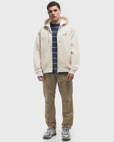 Світшоти Carhartt WIP American Script Zip Hoodie білий | I033063-05.XX, 2