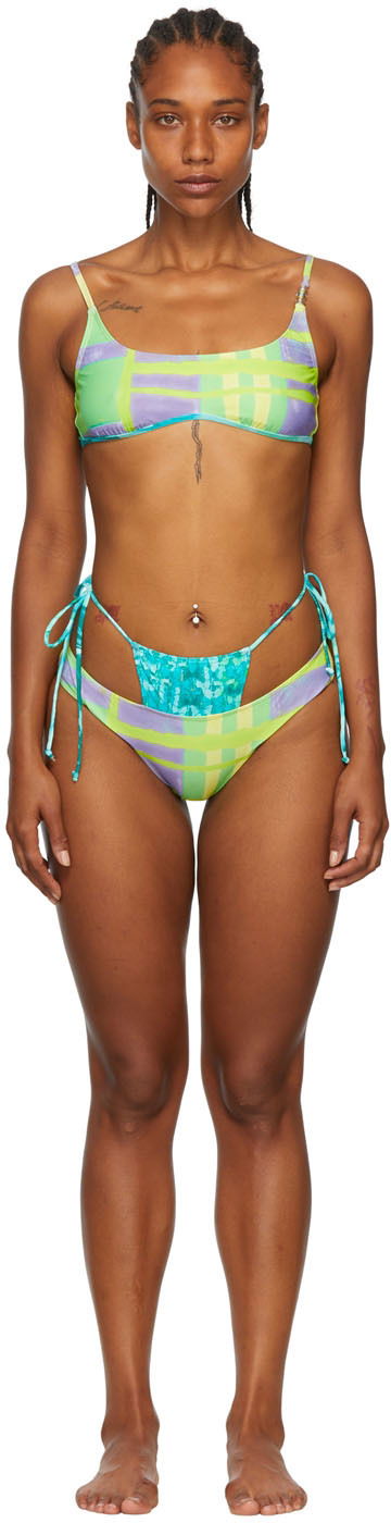 Купальники Collina Strada Collina Strada Recycled Nylon Bikini Різнокольоровий | XX2117