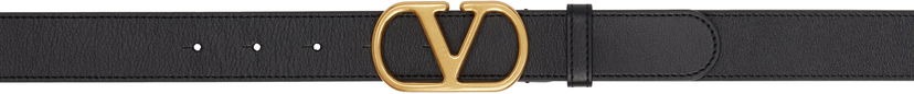 Ремені Valentino Valentino Garavani VLogo Signature Belt чорний | 6W2T0SM3IYR