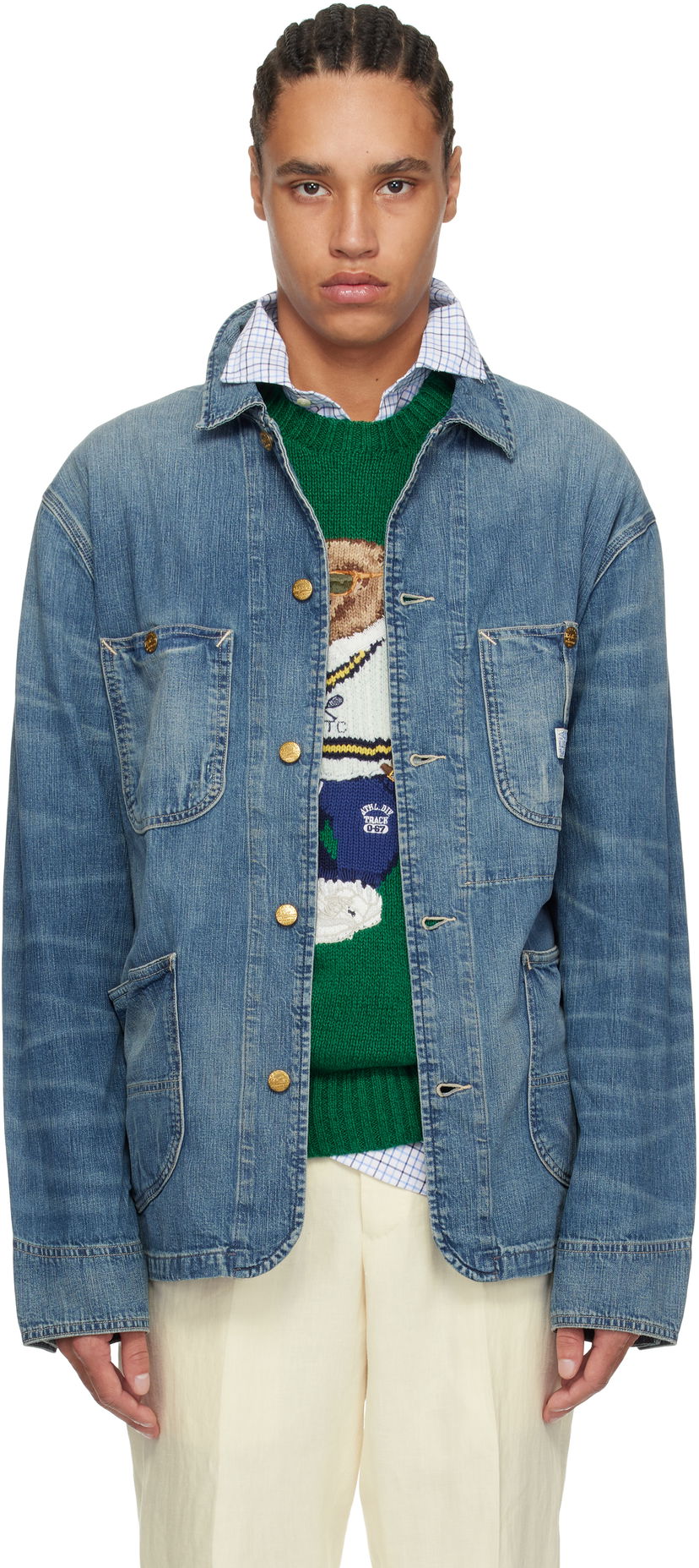Куртка Polo by Ralph Lauren Ralph Lauren Denim Utility Jacket Синій | 710963269001