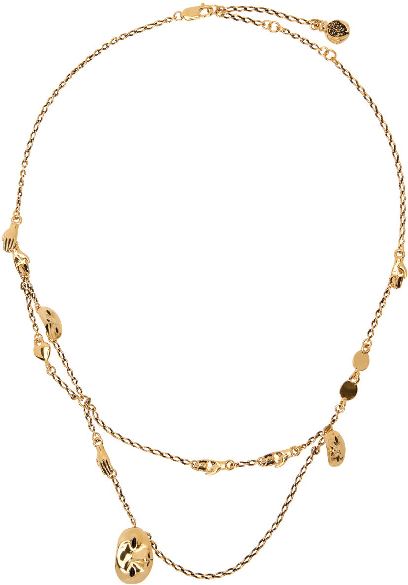 Кольє LEMAIRE LEMAIRE Layered Charm Necklace Металік | JW0019 LO036