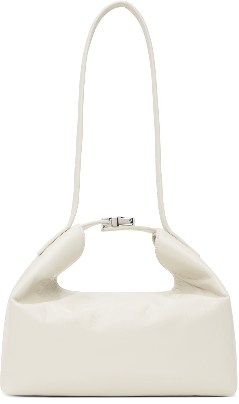 Сумочка BY FAR Leather Shoulder Bag білий | MWBSB052LL002WH020PL