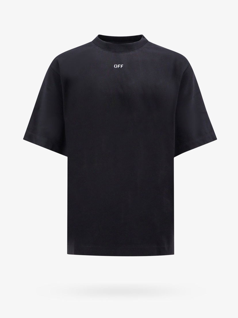 Футболка Off-White T-SHIRT чорний | OMAA120C99JER0051001