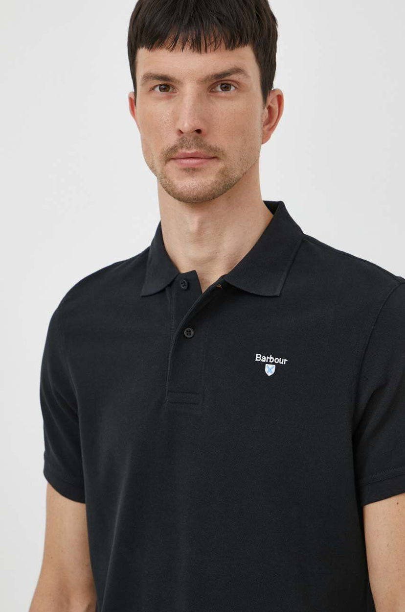 Сорочка поло Barbour Barbour Polo Shirt MML0358 чорний | MML0358