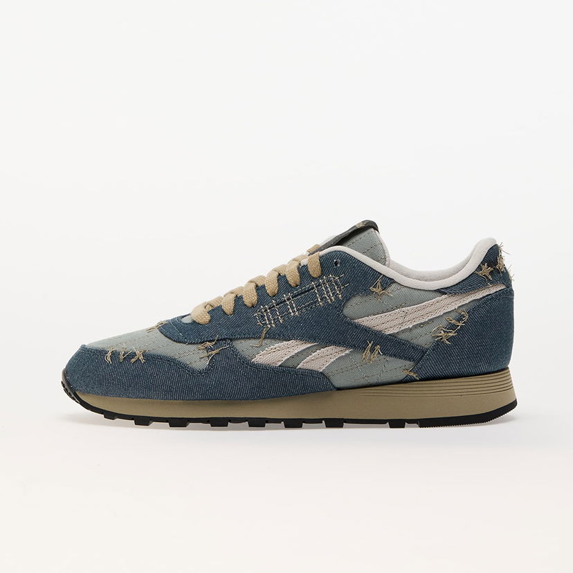 Кросівки та взуття Reebok Classic Leather Hoops Blue/ Astral Grey/ Night Black Синій | 100200782