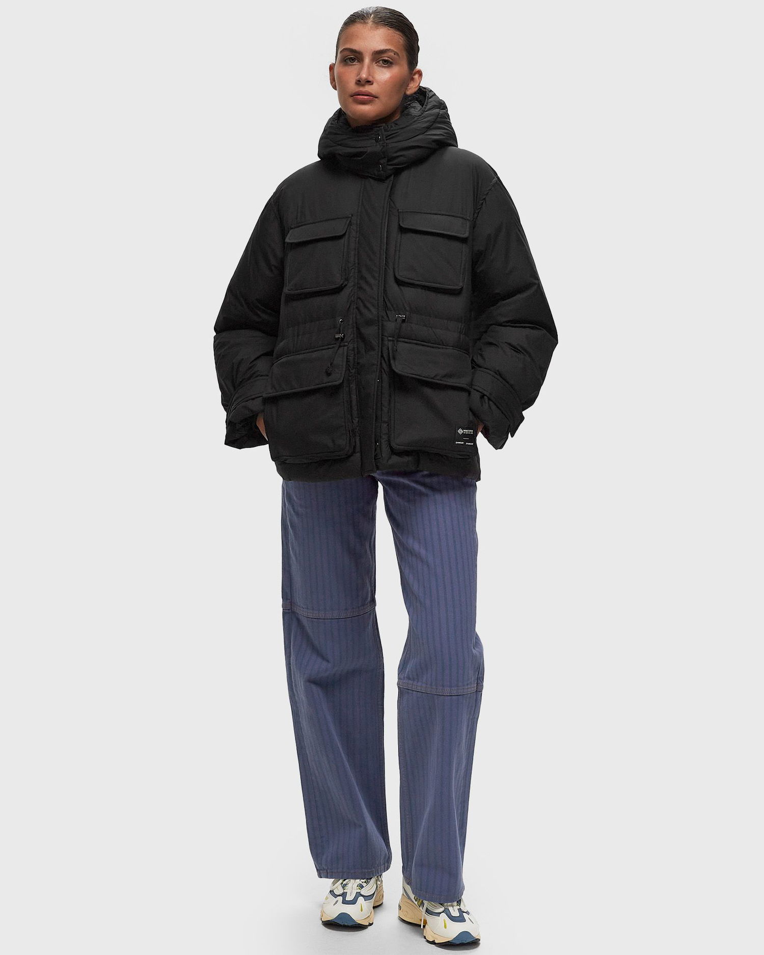 Парка Samsoe Samsoe Samsøe & Samsøe SAHANNA Puffer Jacket L чорний | F24300003-BLACK, 1