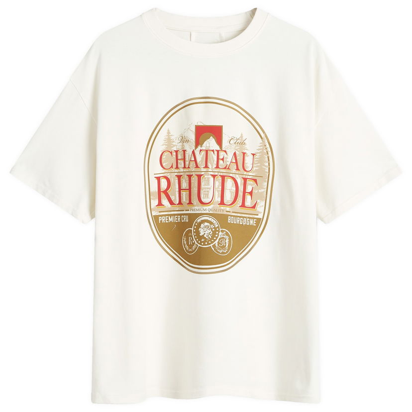 Футболка Rhude Premier Cru T-Shirt Large білий | RHFW24TT110120241