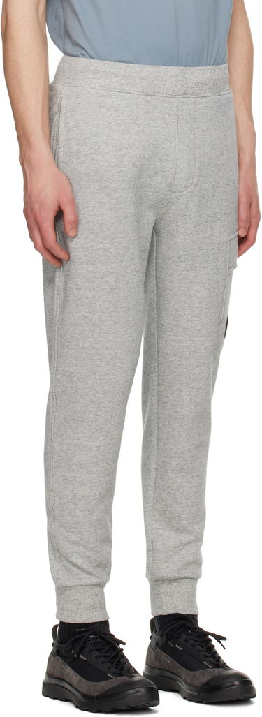 Спортивні штани C.P. Company C.P. Company Diagonal Raised Fleece Lens Sweatpants чорний | 18CMSP017A-005086W, 4
