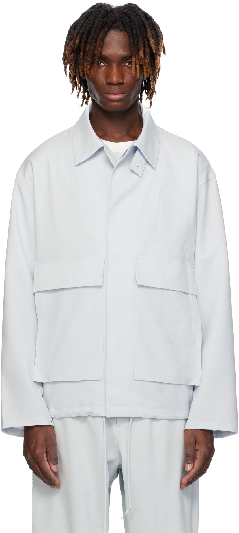 Куртка Y-3 Y-3 Sport Uniform Coach Jacket Синій | JM7798