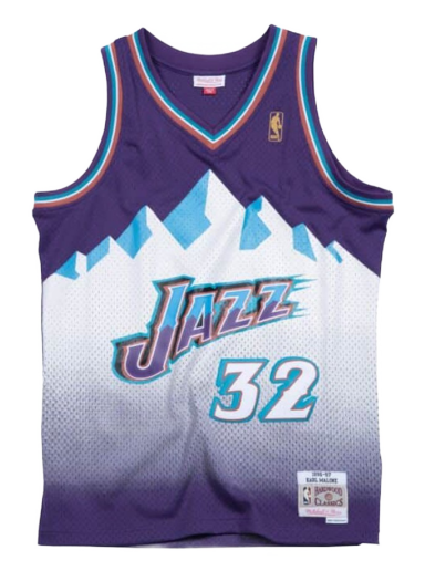 Джерсі Mitchell & Ness Utah Jazz Karl Malone Swingman Jersey Фіолетовий | SMJYGS18216-UJAPURP96KMA