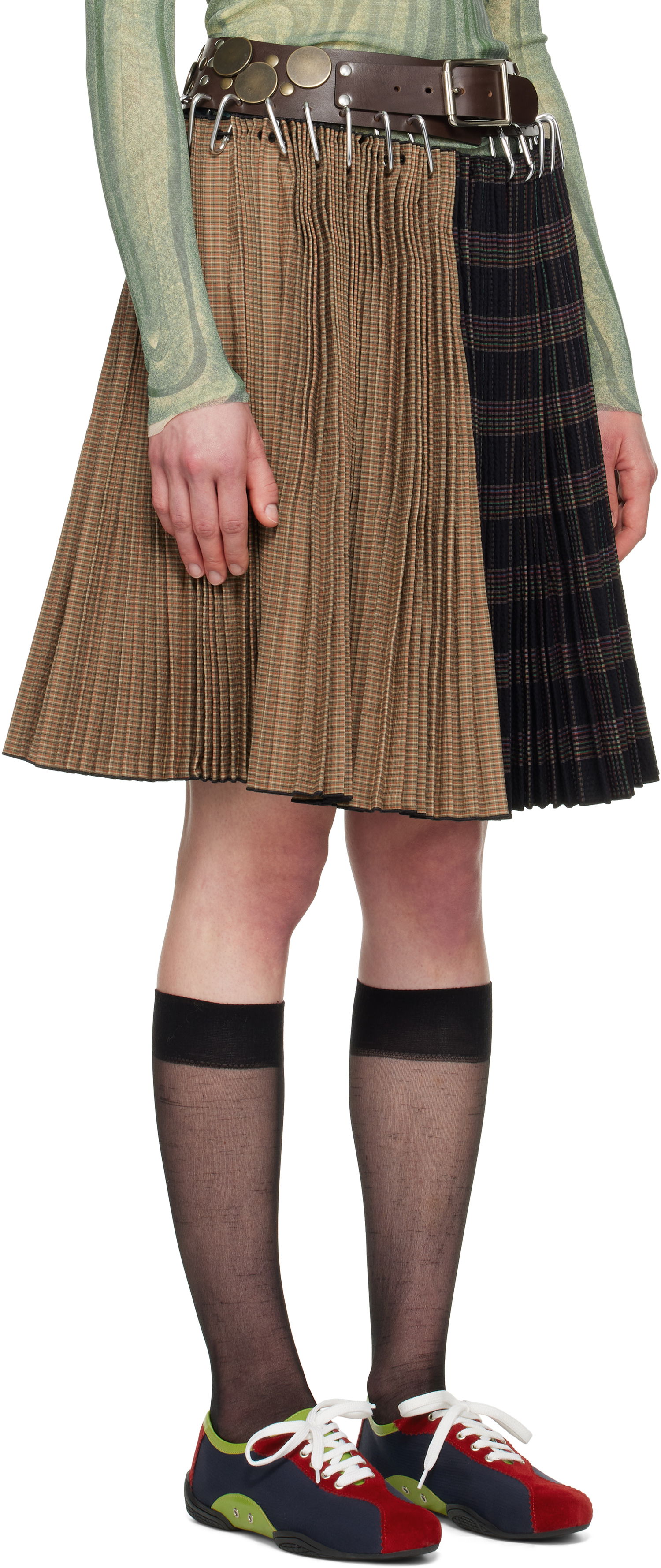 Спідниця Chopova Lowena Chopova Lowena Thunder Carabiner Midi Skirt Різнокольоровий | 3238, 1