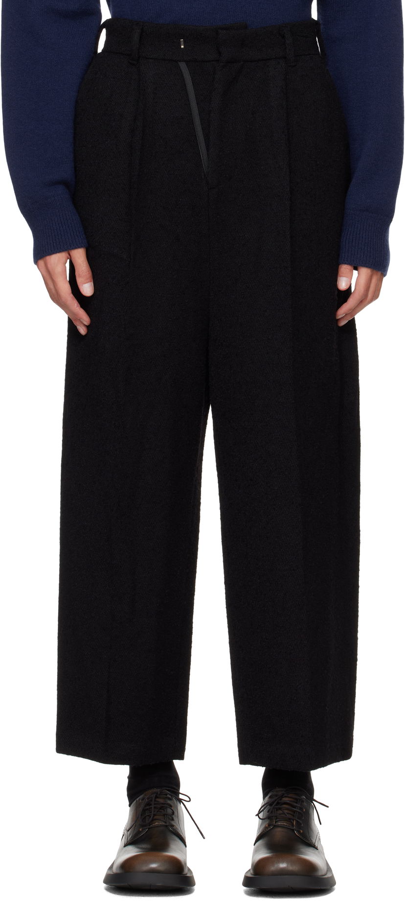 Штани ADER ERROR Brushed Trousers чорний | BN01FWSA0210BK