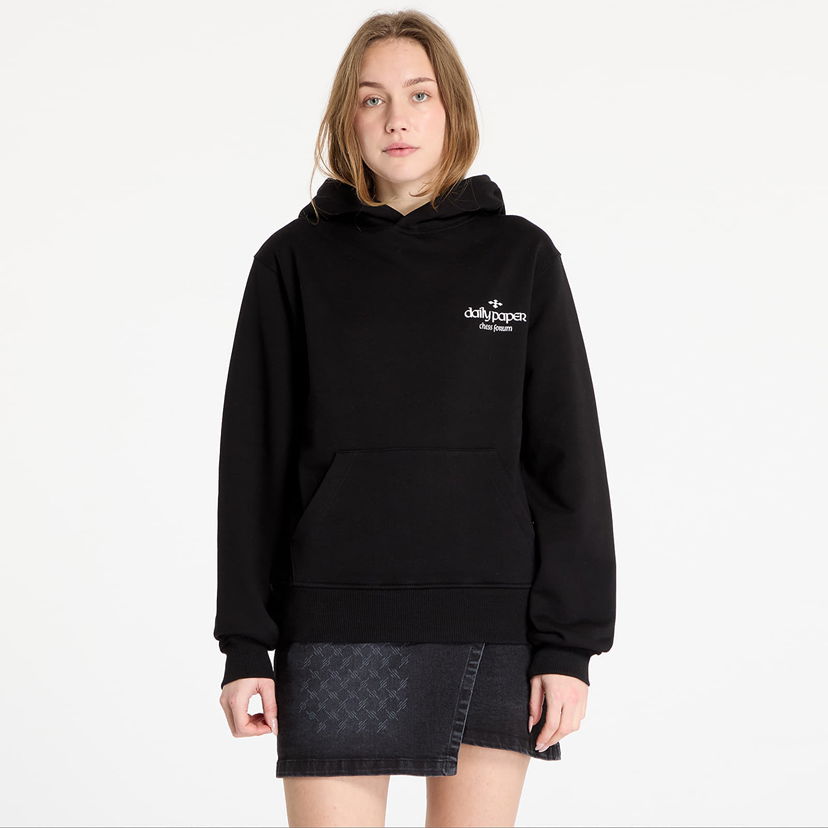 Світшоти DAILY PAPER Daily Paper Overlooked Hoodie чорний | 2423064
