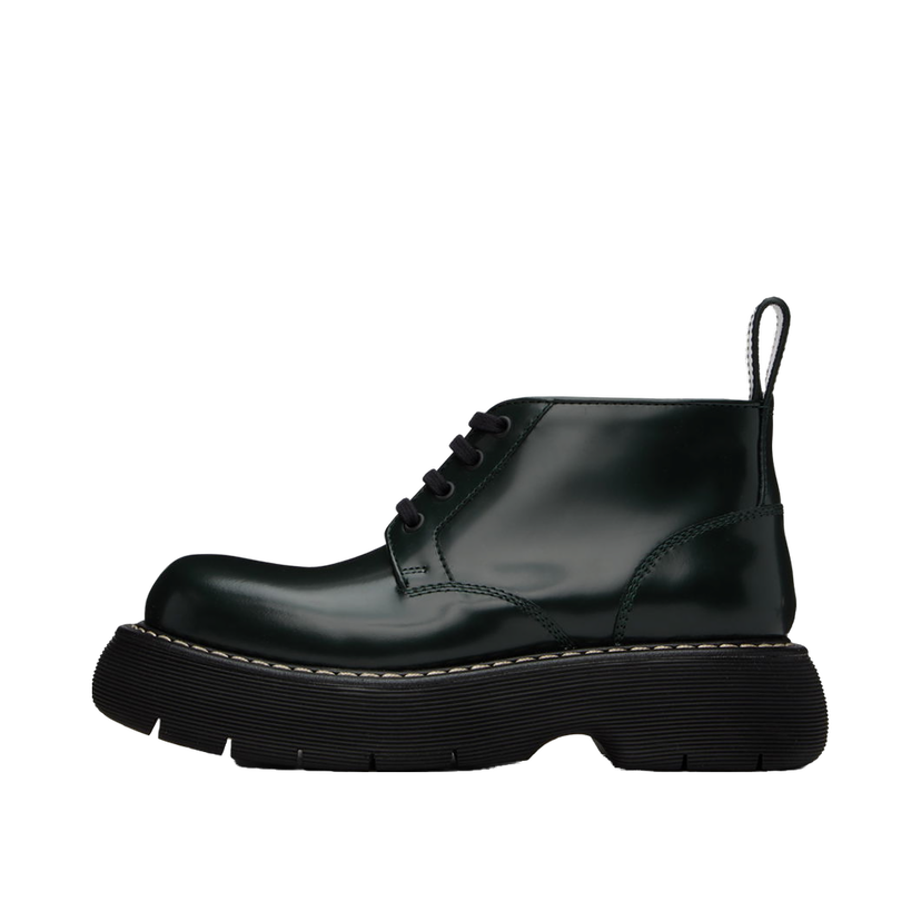 Кросівки та взуття Bottega Veneta Swell Lace-Up Boots "Khaki" Зелений | 651256 V20V0