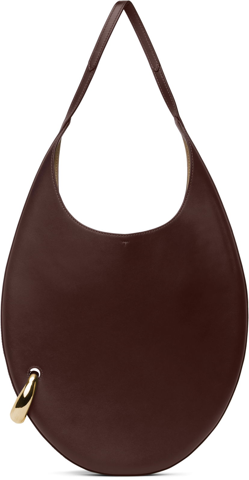 Сумочка Tory Burch Tory Burch Pierced Hobo Bag Бордовий | 175241-200