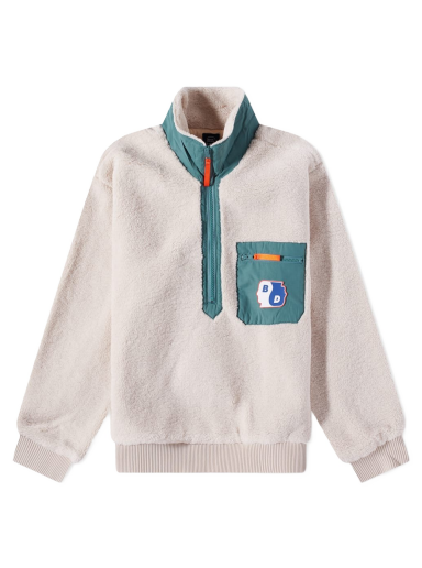 Куртка Brain Dead Ying Yang Half Zip Jacket бежевий | BDW22O19002603WH04