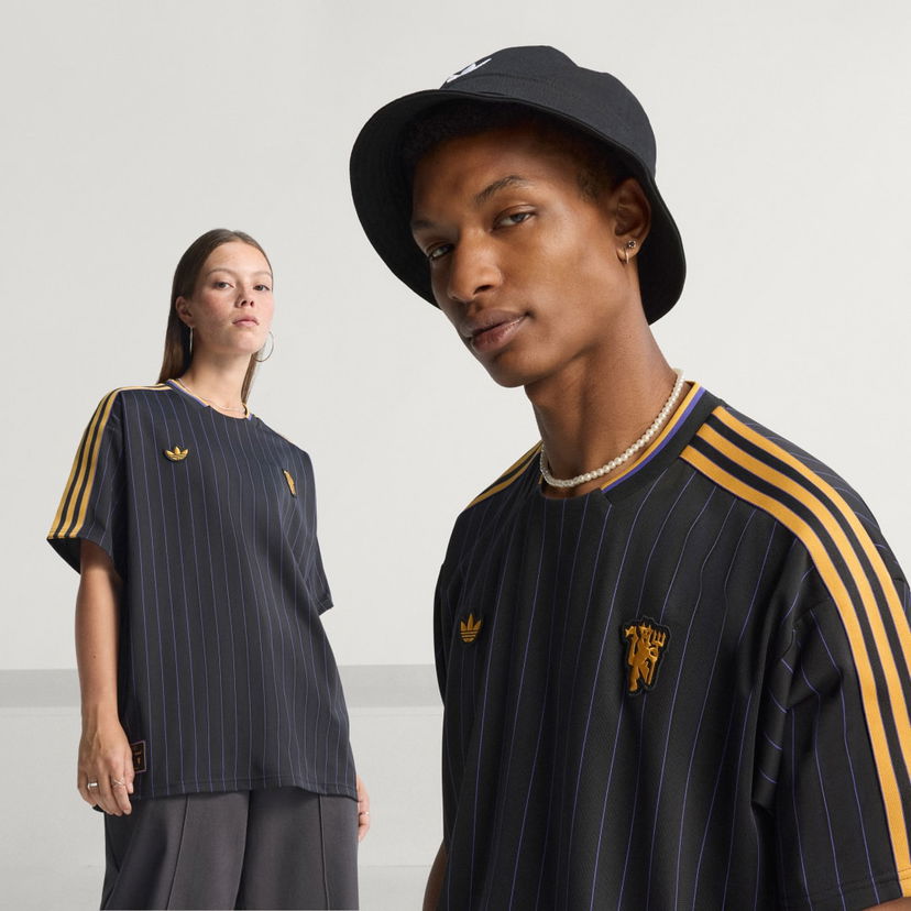 Джерсі adidas Performance Manchester United Terrace Icons Jersey чорний | JN2818