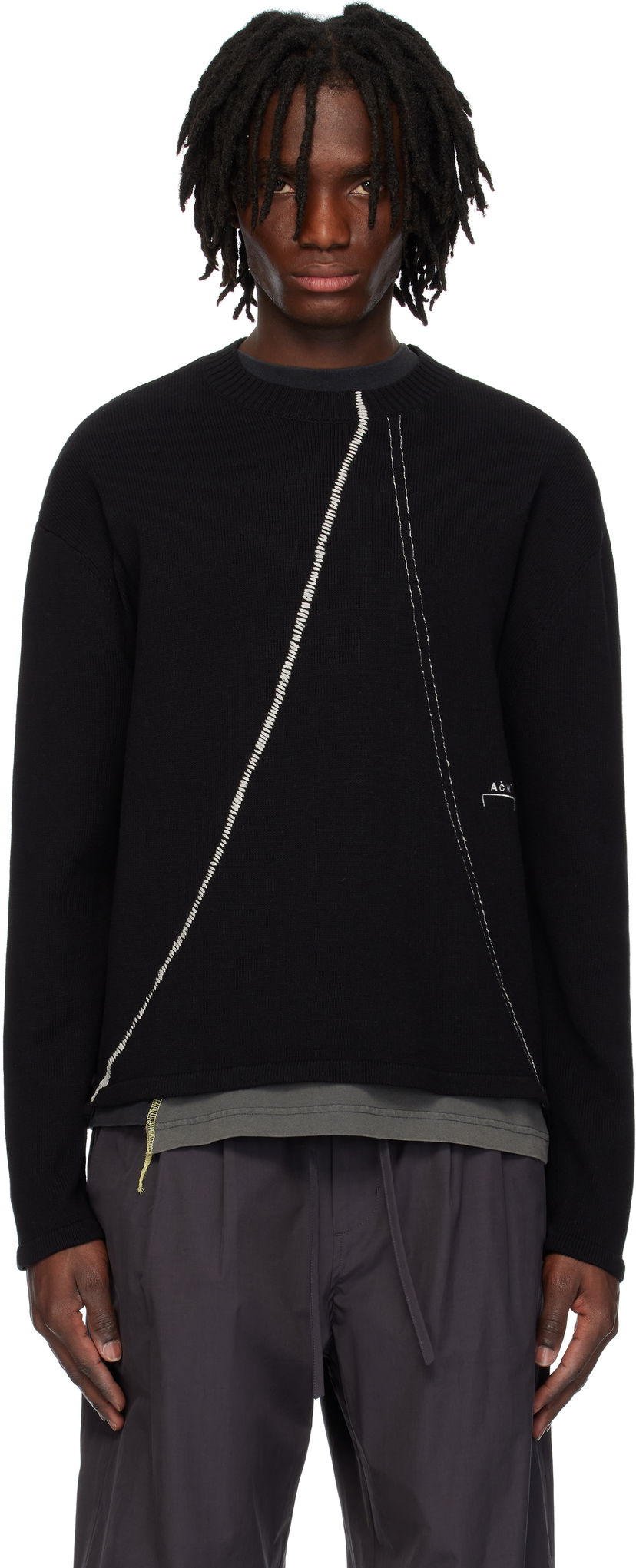 Cветр A-COLD-WALL* A-COLD-WALL* Millbank Knit Sweater чорний | ACWMK202