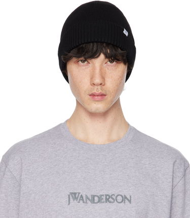 Шапка JW Anderson JW Anderson Knitted Beanie чорний | KW1370-YN0008, 0