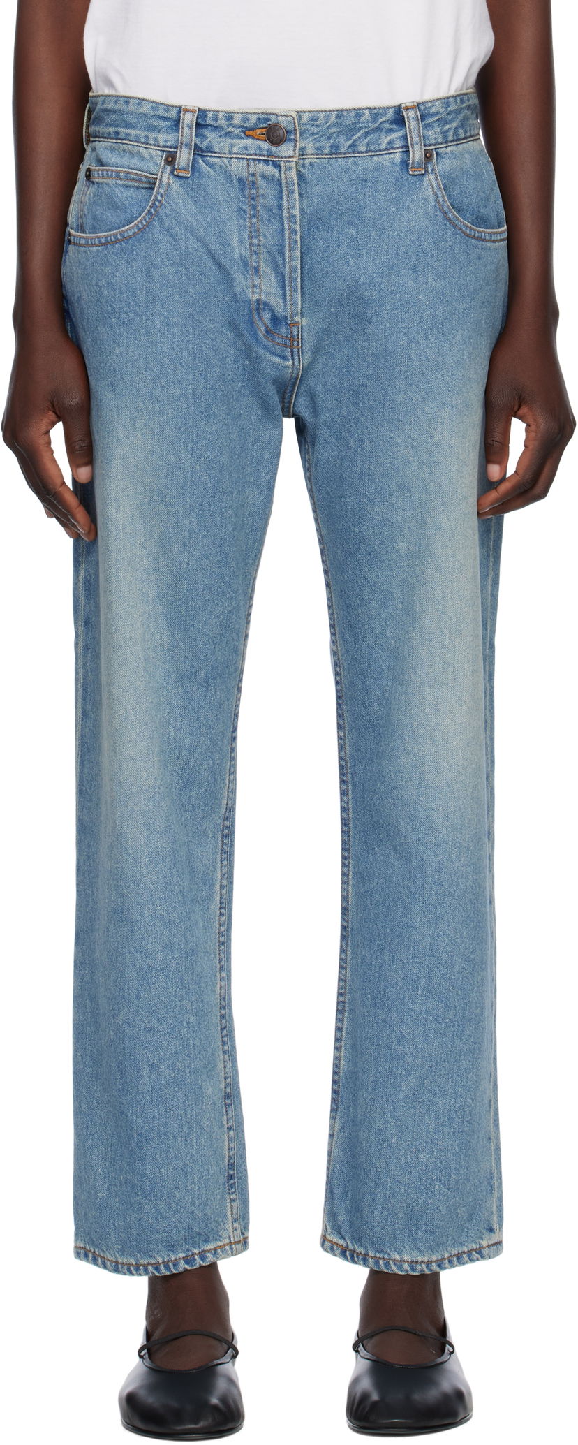 Джинси The Row The Row Riaco Jeans Синій | 7516-W3932