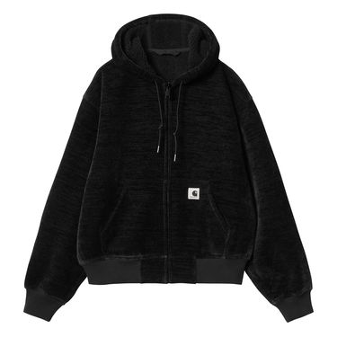 Світшоти Carhartt WIP Active Fleece Zip-Up Hoodie чорний | I033905_8, 7