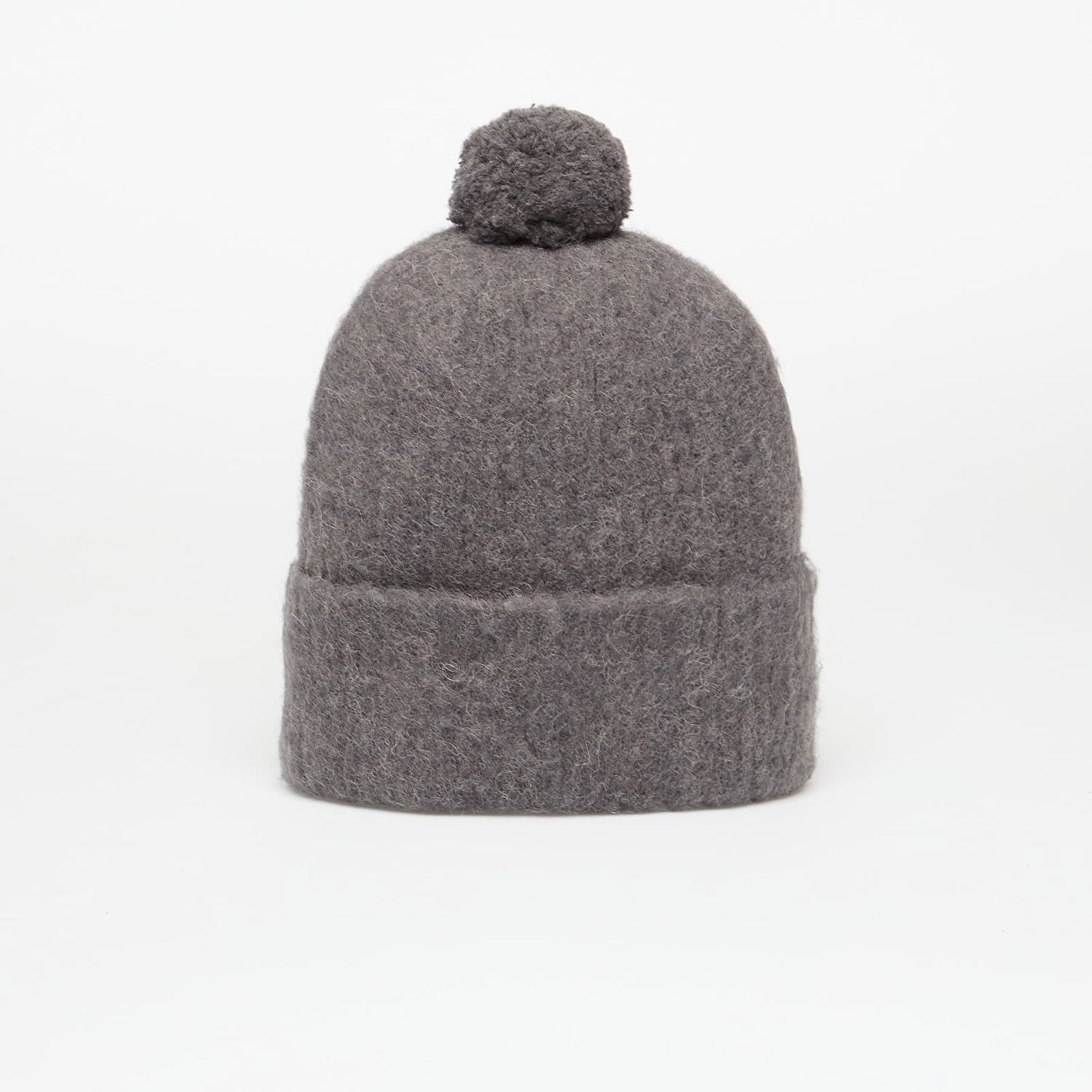 Шапка CALVIN KLEIN Calvin Klein Emblem Brushed Pom-pom Beanie Universal Сірий | LV04D8067G N3Z, 1