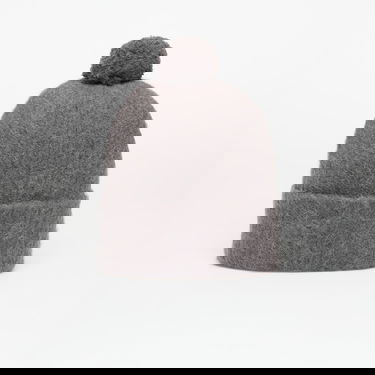 Шапка CALVIN KLEIN Calvin Klein Emblem Brushed Pom-pom Beanie Universal Сірий | LV04D8067G N3Z, 1