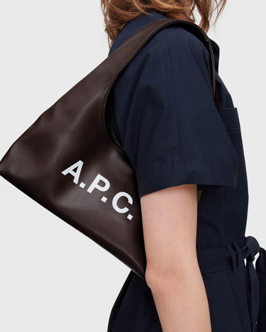 Сумка A.P.C. A.P.C. Ninon Shoulder Bag Коричневий | PUAAT-F67027-CAE, 1
