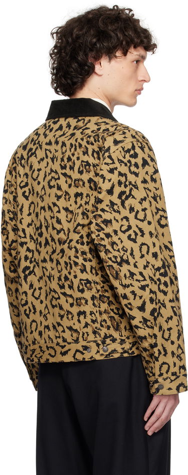 Куртка WACKO MARIA WACKO MARIA x Dickies Leopard Print Work Jacket бежевий | 25SS-WMO-DC03, 2