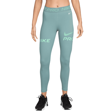 Легінси Nike W NP 365 MR 7/8 TIGHT TT GRX Бірюзовий | HV2306-017, 0