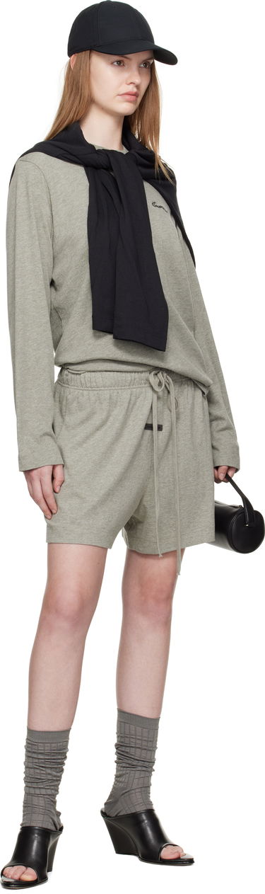 Шорти Fear of God ESSENTIALS Soccer Drawstring Shorts Сірий | 160SP255655FW, 3