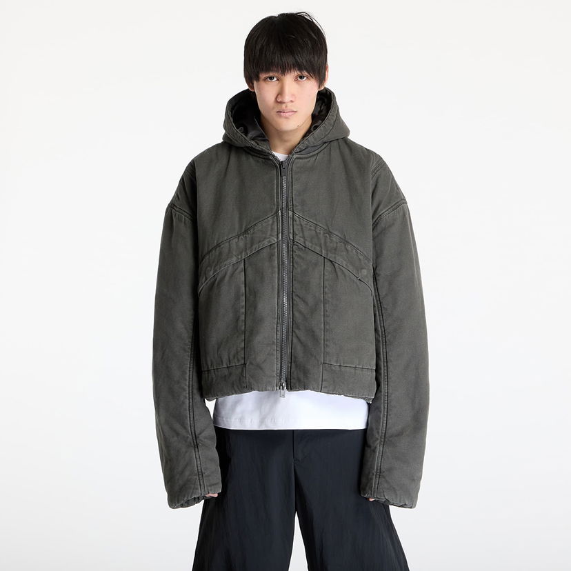 Світшоти HELIOT EMIL HELIOT EMIL Parametrical Worker Hooded Jacket Сірий | SS25_M_02_110_DGY05_CO
