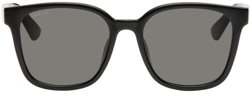 Сонцезахисні окуляри Gucci Black Square Sunglasses чорний | GG1346SK-001