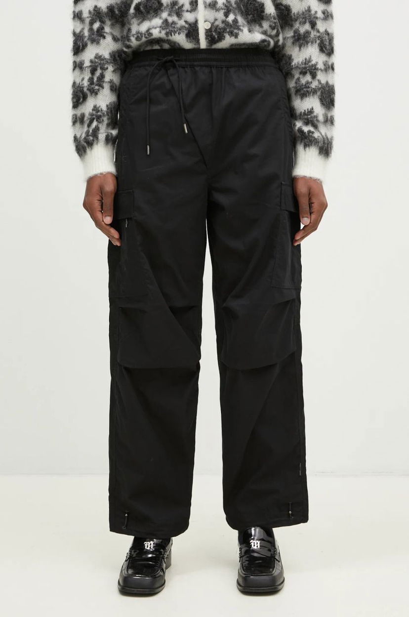 Штани карго Maharishi Asym Cargo Track Pants чорний | 5307.BLACK