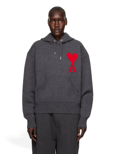 Світшоти AMI Hoodie Сірий | UKS802.018