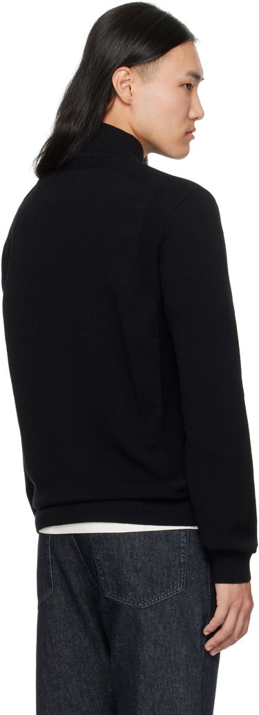 Світшоти Stone Island Stone Island Stretch RWS Wool Zip-Up Sweatshirt чорний | K2S15 5100062 S00A1, 2