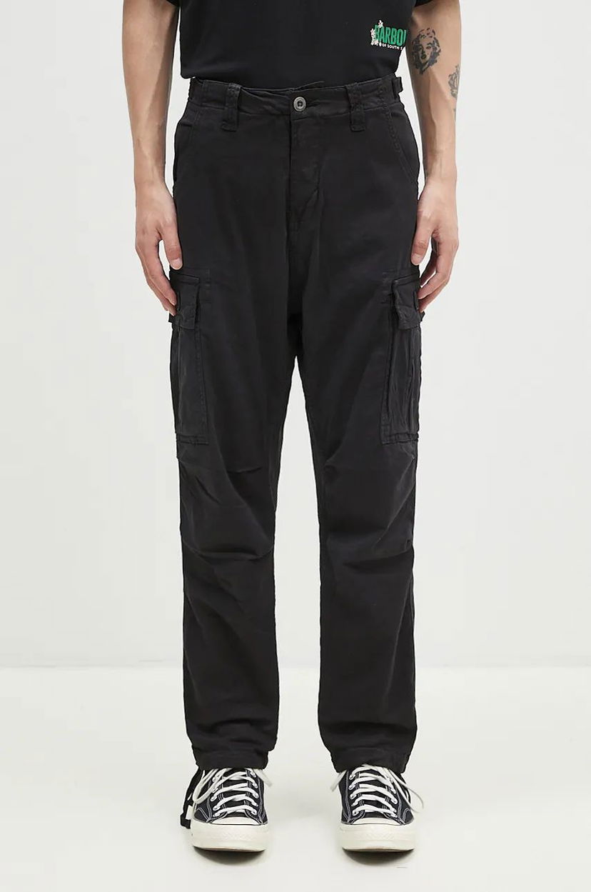 Штани карго Alpha Industries Squad Pant Cargo pants чорний | 188202