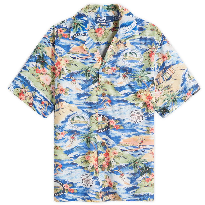 Сорочка Polo by Ralph Lauren Ralph Lauren Surf Club Vacation Shirt Різнокольоровий | 710964795001
