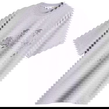 Футболка JW Anderson JW Anderson Cafe Scene Printed T-Shirt, Size Small Сірий | JT0303-PG1510-945, 1