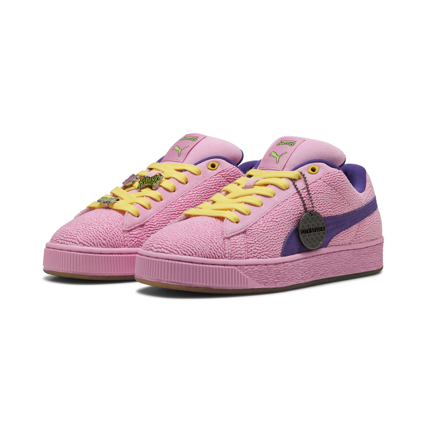 Кросівки та взуття Puma PUMA x TNMT Suede XL 2 Рожевий | 401305_01, 1