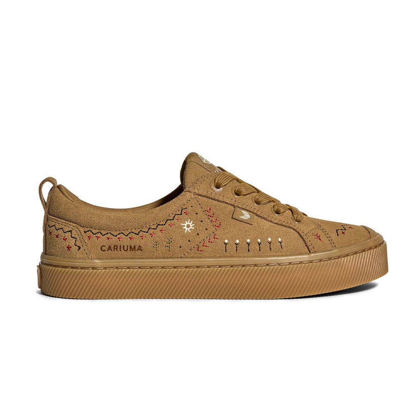 Кросівки та взуття Cariuma OCA Low Embroidered Коричневий | 100102O40