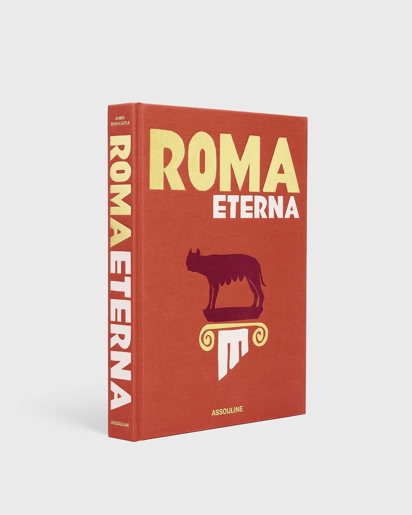 Книга і журнал ASSOULINE Roma Eterna Book by Assouline Червоний | 9781649804525