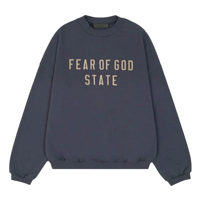 Світшоти Fear of God Fear of God Essentials Heavy Fleece Sweatshirt темно-синій | 192HO246234F