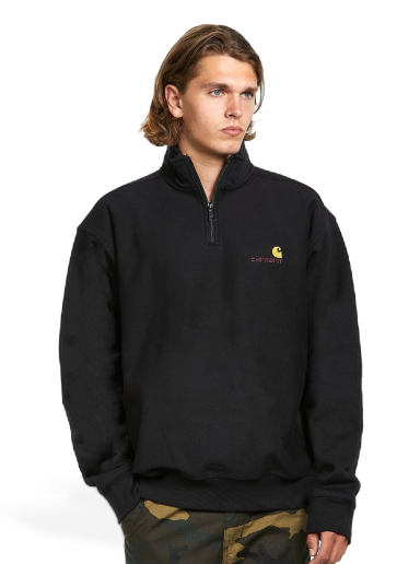 Світшоти Carhartt WIP American Script Sweat чорний | I027014.89.XX