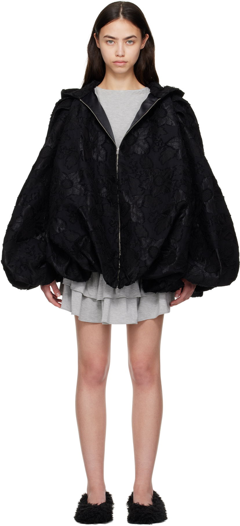 Куртка Collina Strada Collina Strada Pillow Hooded Jacket чорний | XX5011