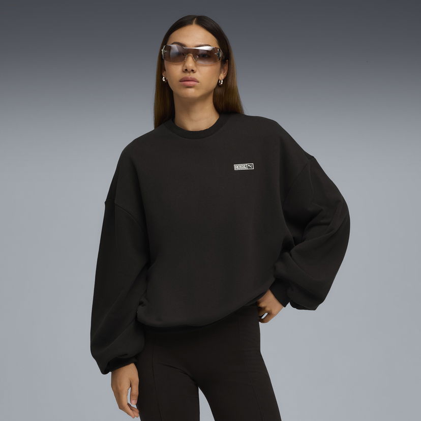 Світшоти Puma PUMA x ROSÉ Oversized Sweatshirt чорний | 633803_01