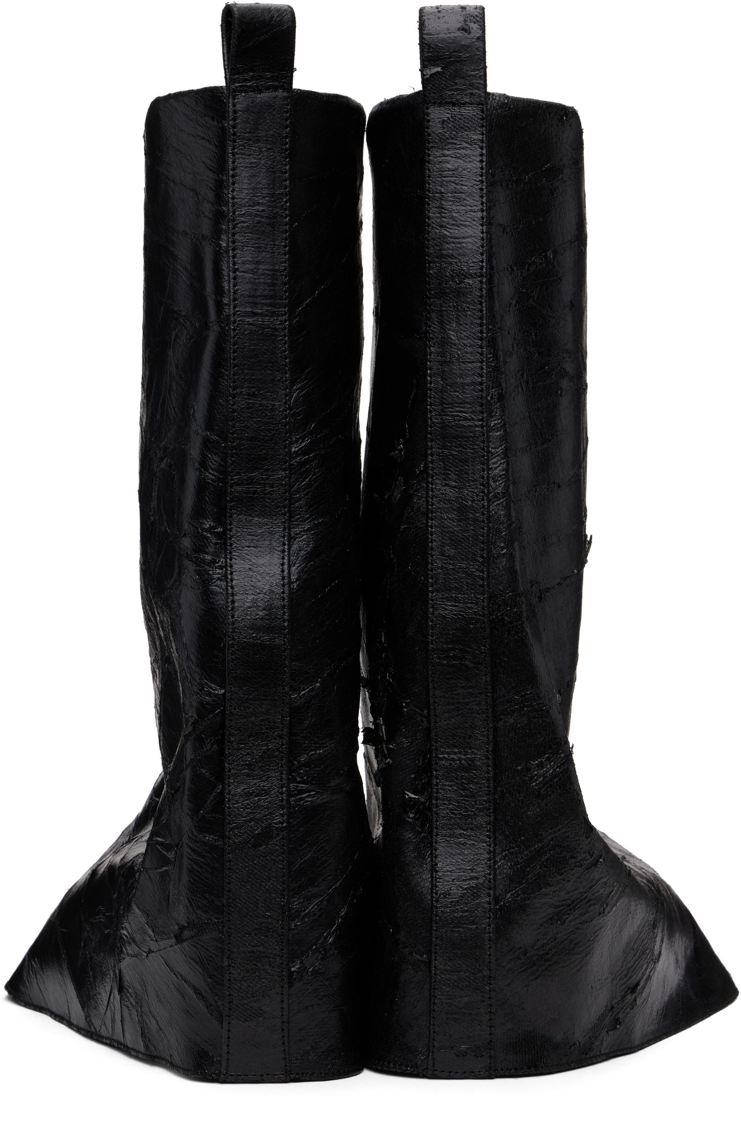 Одяг Rick Owens Rick Owens DRKSHDW Porterville Low Fetish Boots чорний | DS02D2817 BMC, 1