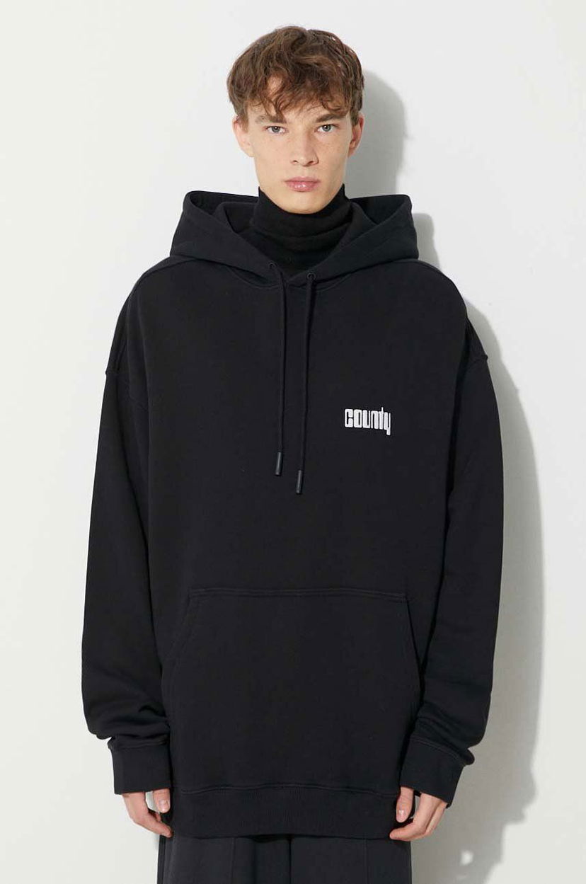 Світшоти Marcelo Burlon Disco God Hoodie чорний | CMBB106F23FLE0061001