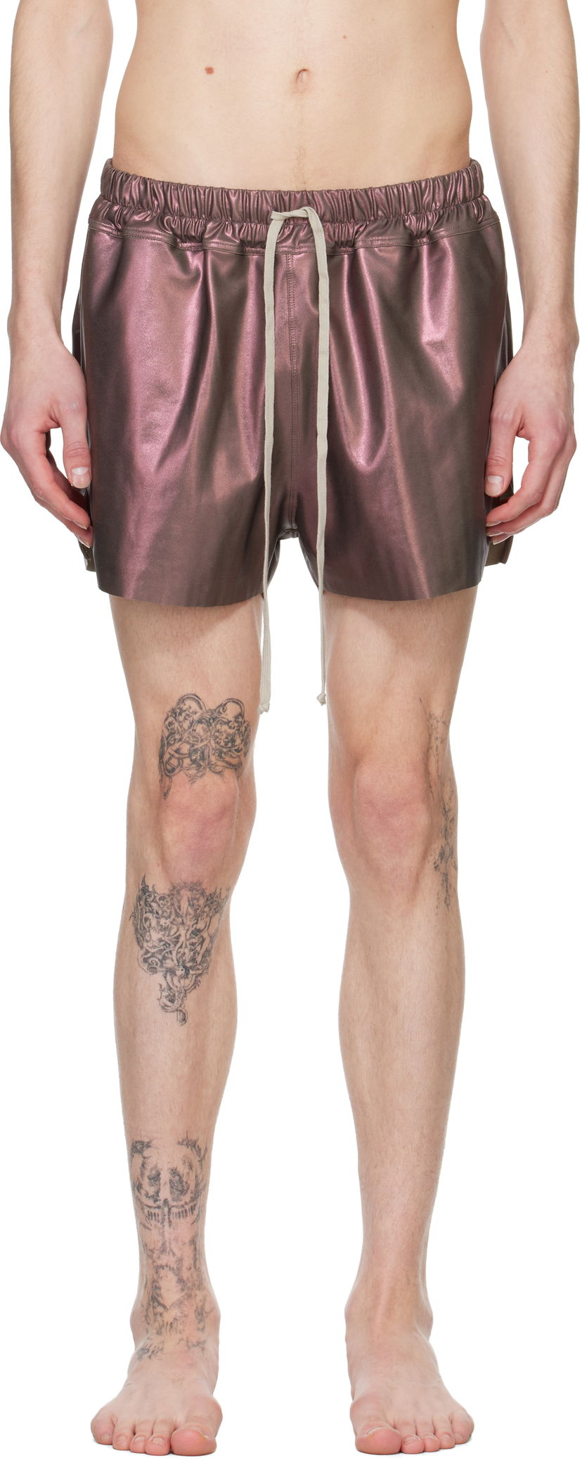 Купальники Rick Owens Rick Owens Hollywood Boxer Swim Shorts Фіолетовий | RU01E5012 NSM