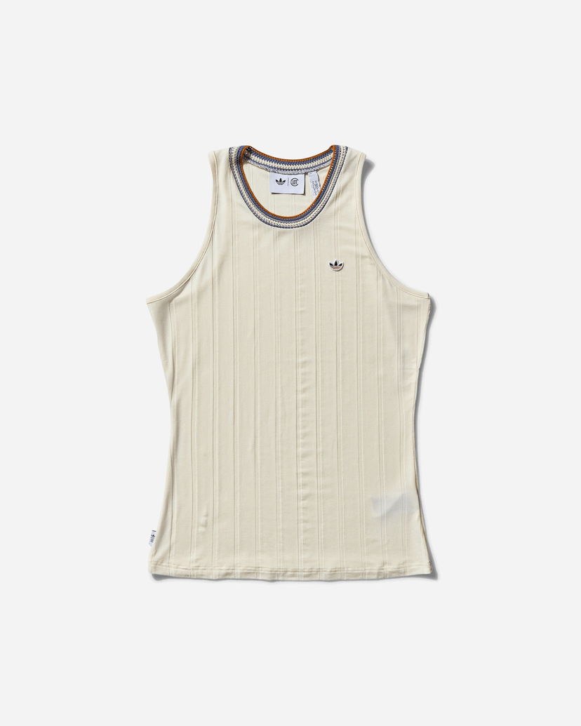 Безрукавка adidas Originals CLOT by Edison Chen Rib Tank Top бежевий | IS6990